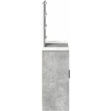  Toaletni stol Svijetlo siva 102 x 33 x 135 cm Konstruirano drvo | shoptok.hr