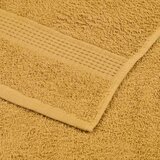 vidaXL Ručnici za saunu 10 kom zlatni 80x200 cm 360 gsm 100 % pamuk | shoptok.hr