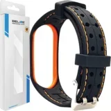 trak za mi band 7 smart črn/oranžen črn/oranžen, (21974635)