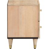  Noćni ormarići 2 kom 40 x 33 x 46 cm od masivnog drva manga | Eponuda.com
