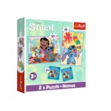 Puzzle Memos 2u1 Lilo i Stitch, Happy Day Trefl 93585 | shoptok.hr