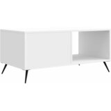  Kava Stol Bijela visokog sjaja 90 x 50 x 40 cm | shoptok.hr