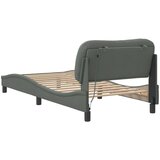  Okvir kreveta s LED-om bez madraca Hvar 80x200 cm od tkanine | Eponuda.com