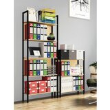 Lesnina-XXXL regal flakos 5, barva hrasta | Shoptok.si