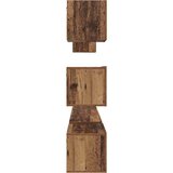  Set TV komoda Zidne Ostalo s pohranom s vratima 8 pcs Staro drvo 60 x 30 x 30 cm | shoptok.hr