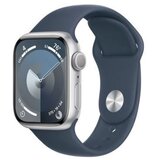 Apple watch series 9 41mm silver aluminium case, storm blue sport band - m/l Cijene