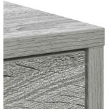  Komoda s ladicama i vratima siva sonoma 70,5x34x74,5 cm | shoptok.hr