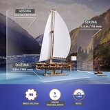 UGEARS 3d drvena puzzla - OCEAN BEAUTY JAHTA | ePonuda.com