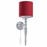 Brilagi Zidna lampa NUBILA 1xE27/60W/230V sjajni hrom/pompejska crvena | Eponuda.com