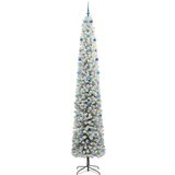 vidaXL Umestno božično drevo Zelena 300 cm PVC in Jeklo in Plastika | Shoptok.si