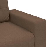 SOFA 3 pcs Smeđa 221 x 80 x 80 cm Platnasta tkanina | Eponuda.ba