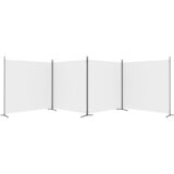 Sobna pregrada s 4 panela bijela 698x180 cm od tkanine | Eponuda.ba