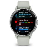 Garmin Sportski sat Venu 3S Silver Sage Gray Siv Cijene