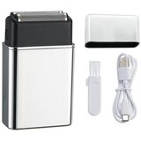 INF Prenosni moški brivnik – mini USB, IPX vodoodporen, zmogljiv Silver, (5000287175) | Shoptok.si