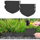 Inovativni robnik za trato iz trde plastike 7 kosov 107 cm