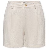 Vila Kratke hlače & Bermuda ONLY Siesta Linen Shorts - Moonbeam Bela Cene