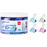Deli ŠTIPALJKE ZA PAPIR 25x0,4mm U BOJI 1/48 E8554S | Eponuda.com