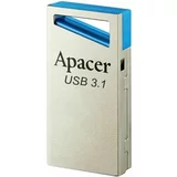 Apacer USB 3.1 ključ 16Gb AH155 super mini, srebrno/moder AP16GAH155U-1