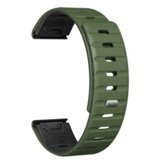 INF hitro sprostitev silikonskega magnetnega paščka za uro za garmin fenix 8/7X/Epix green+black 22 mm, (22102973) | Shoptok.si