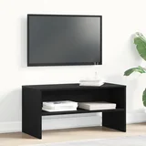 vidaXL TV ormarić crni hrast 80x40x40 cm konstruirano drvo