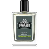 Proraso Cypress & Vetyver kolonjska voda 100 ml za moške Cene