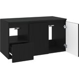  Set namještaja za kupaonicu 2 kom. Crna Konstruirano drvo 62,5 x 44,5 x 50 cm | Shoptok.si