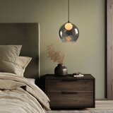  Visilica na sajli BRIN 1xG9/15W/230V zadimljeno crna | Eponuda.com