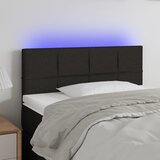  LED uzglavlje crno 100x5x78/88 cm od tkanine | shoptok.hr