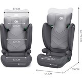 Kinderkraft autosjedalica I-Spark i-Size 15-36 kg (100-150 cm), Grey | shoptok.hr