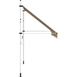 Tenda na ručno uvlačenje 300 cm žuto-plava prugasta | shoptok.hr