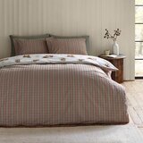 Catherine Lansfield Rjava/bež podaljšana posteljnina za zakonsko posteljo 230x220 cm Angus Highland Cow – | Shoptok.si