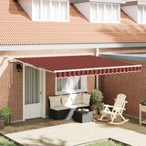 vidaXL Samodejna retraktibilna tenda antracit 350x250 cm Cene