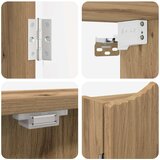 Kabinet za mete Hrast artisan 56 x 12 x 63 cm Konstruirano drvo | shoptok.hr