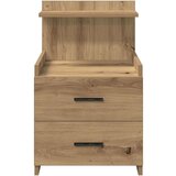 vidaXL Noćni ormarić s 2 ladice Artisan hrast 40x36,5x62 cm | shoptok.hr