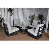 Rojaplast Siva aluminijasta vrtna garnitura za 4 osebe Bali – | Shoptok.si