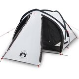 vidaXL Šotor za kampiranje za 2 osebi bel 320x140x120 cm 185T taft, (20994402) Cene