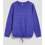 Marisse Purple Tie Sweater | Shoptok.si