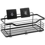zidna žičana polica samolepljiva 3m 31 x 15,5 x 16,5 metal crna 91019108
