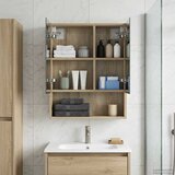  Kupaonski ormar s ogledalom Sonoma hrast 50 x 14,5 x 70 cm | shoptok.hr