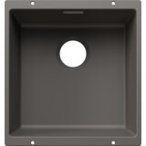 Blanco sudoper SUBLINE 400-U SILGRANIT bez InFino pribora - VULKAN SIVA | shoptok.hr