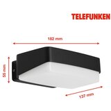 Telefunken 312205TF - Spoljašnje zidno LED svetlo LED/14W/230V IP44 | Eponuda.com
