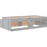  Krevetna konstrukcija Siva Sonoma 90 x 200 cm Konstruirano drvo | shoptok.hr