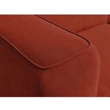 Bobochic Paris Opečnato oranžna kotna sedežna garnitura iz tkanine bouclé (desni kot) Zephyr – | Shoptok.si