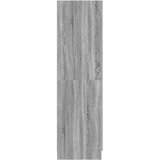  Ormar siva boja hrasta 82,5x51,5x180 cm od konstruiranog drva Slike
