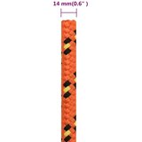  Brodski konop narančasto 14 mm 250 m od polipropilena | shoptok.hr