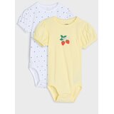 Sinsay Pamučni bodi s puf rukavima 2 pack | shoptok.hr