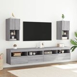 TV ormarić s LED svjetlima boja hrasta 30,5x30x60 cm | shoptok.hr