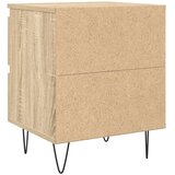  Nočna omarica sonoma hrast 40x35x50 cm inženirski les, (20808938) | Shoptok.si