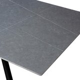 MID.YOU Jedilna Miza Lior, Siva, 180x90 | Shoptok.si