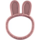 Zopa Silicone Teether Rabbit grickalica za bebe Old Pink 1 kom | shoptok.hr